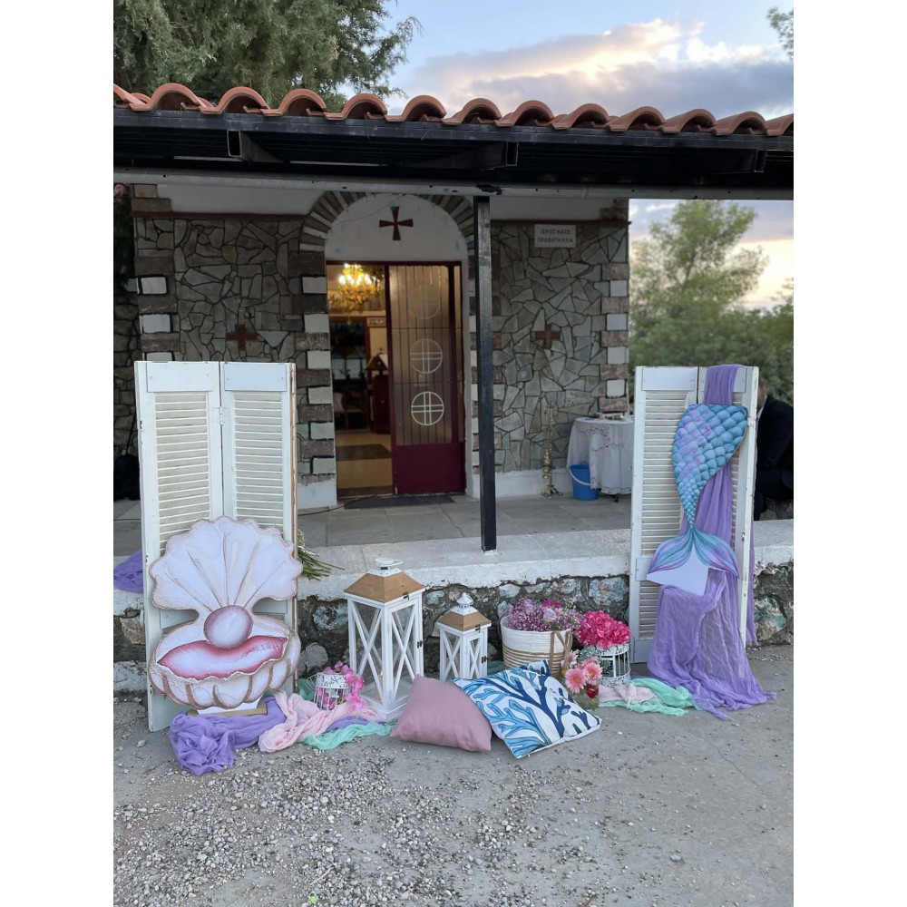 Στολισμός Βάπτισης Γοργόνα ΣΤΟΛΙΣΜΟΙ
