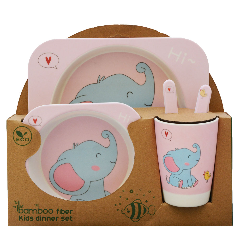  Σετ Φαγητού Bamboo Elephant ΔΩΡΑΚΙΑ