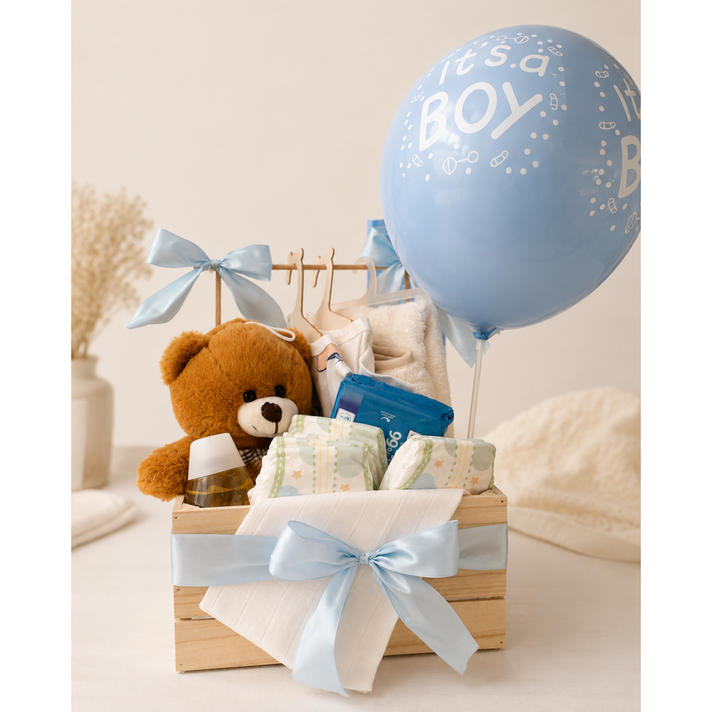 Kαλάθι Welcome Baby Για το μαιευτήριο 