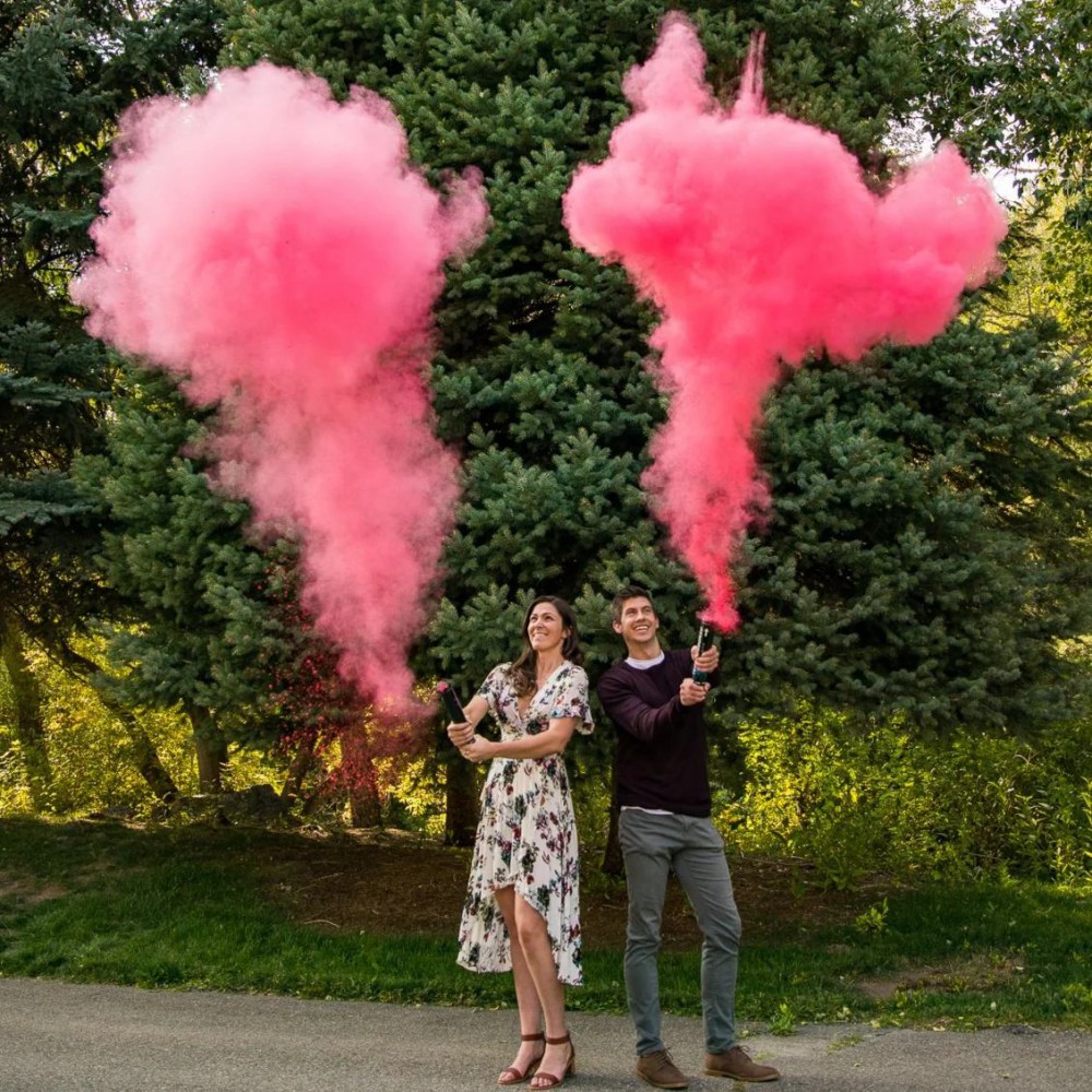 Κανονάκι με σκόνη για Gender Reveal με εφέ καπνού Είδη Party