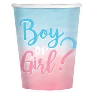 Ποτήρια Gender Reveal (8 τεμ) Είδη Party