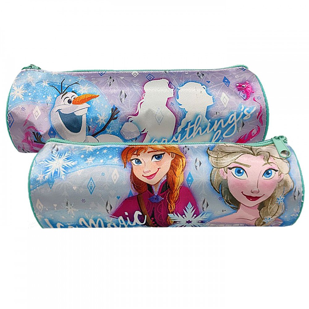 Κασετίνα Βαρελάκι Frozen Elsa & Anna ΣΧΟΛΙΚΑ