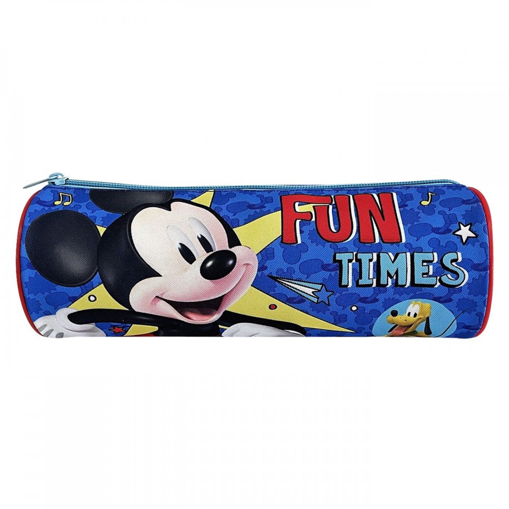 Κασετίνα Βαρελάκι Mickey Mouse ΣΧΟΛΙΚΑ