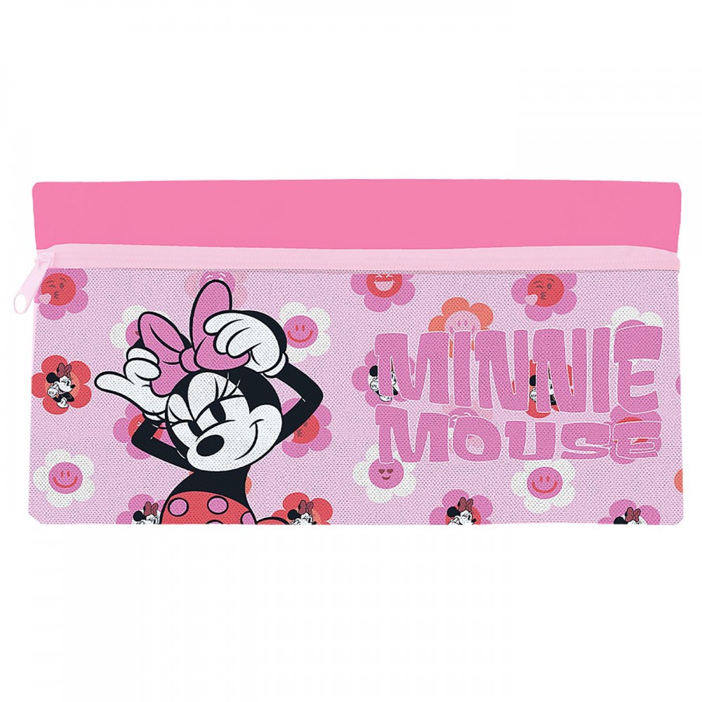 Κασετίνα Minnie Mouse Ροζ 21x11cm