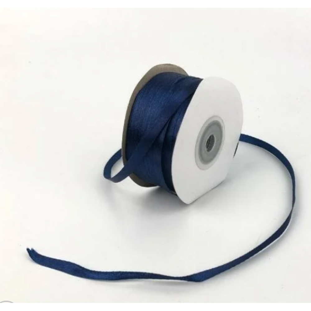 ΚΟΡΔΕΛΑ ΣΑΤΕΝ 2 ΟΨΗΣ 6ΜΜΧ100Μ (ΜΠΛΕ NAVY) ΥΛΙΚΑ ΓΙΑ ΜΠΟΜΠΟΝΙΕΡΕΣ