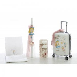 Σετ βάπτισης ΣΚΒ-2331 Αλίκη στην χώρα των θαυμάτων Για τον Νονό 